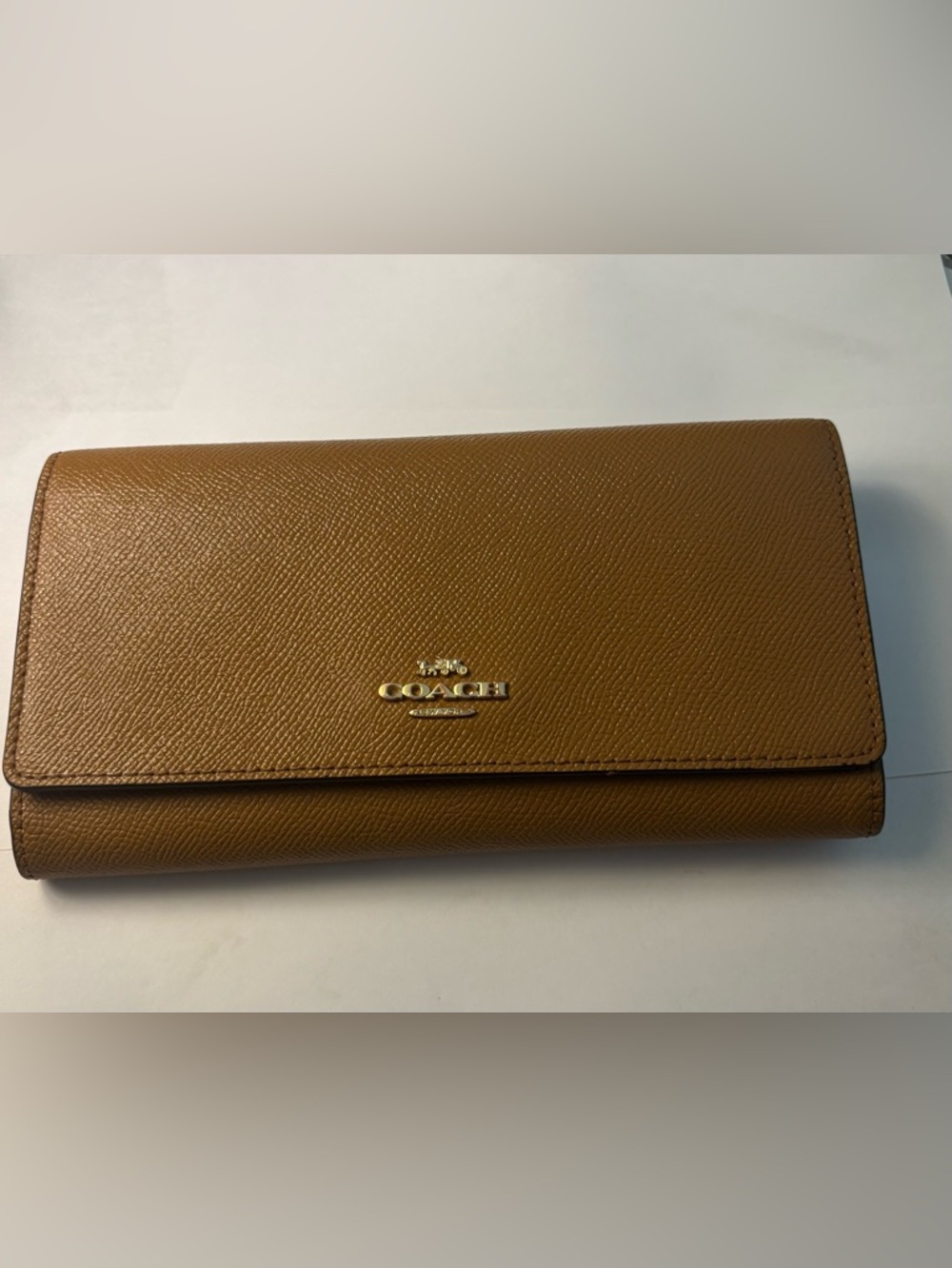Coach (Light Saddle) Slim Envelope F54009 Wallet